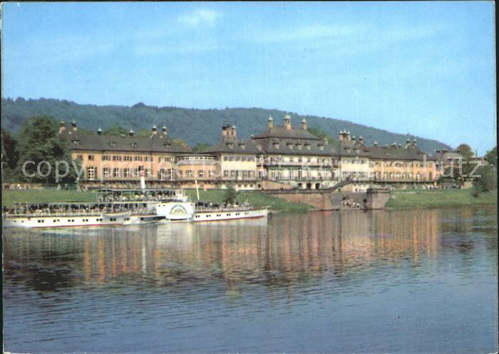Pillnitz Schloss Elbe Dampfer