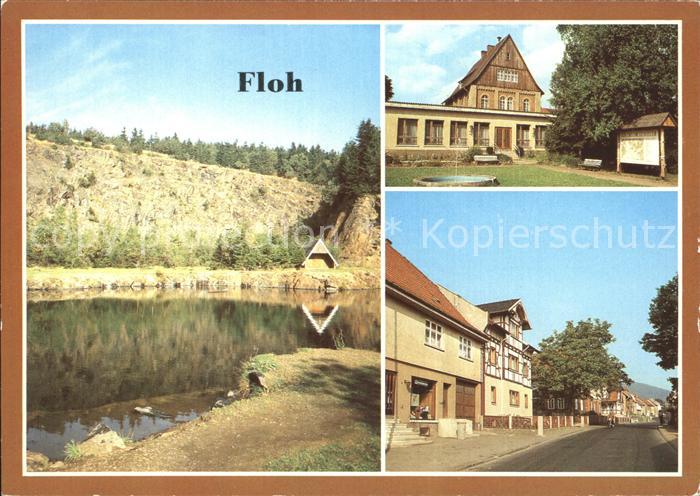 Floh-Seligenthal Bergsee Hoehnberg Platz der Jungen Pioniere Ortsmotiv