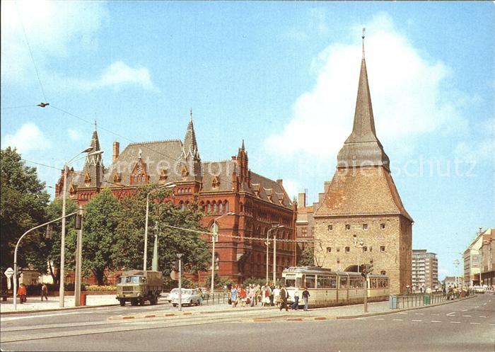 ROSTOCK  CITY Steintor Strassenbahn