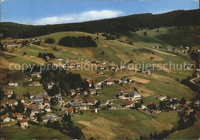 Todtnauberg Schwarzwald BW Panorama Schwarzwald Fliegeraufnahme