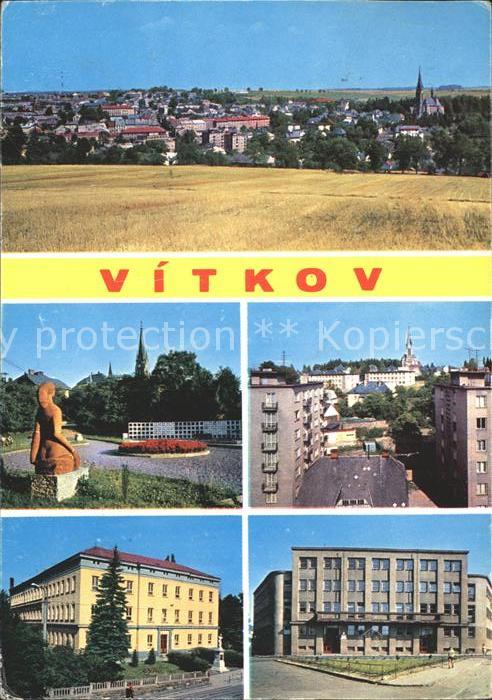 Vitkov Gesamtansicht Denkmal Gebaeude