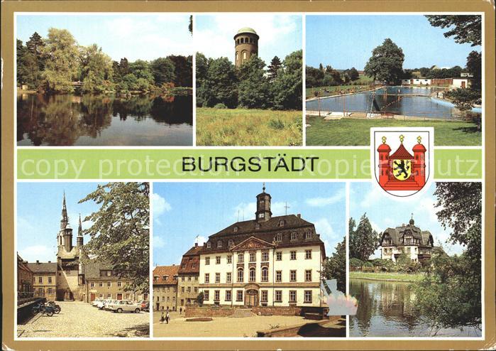 Burgstaedt Sachsen Karl Liebknecht Hain Aussichtsturm Taurastein Freibad Saigert