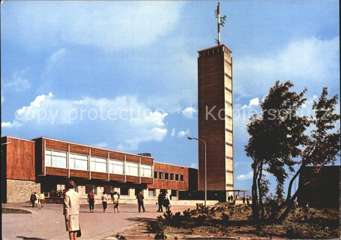 Oberwiesenthal Erzgebirge Neues Fichtelberghaus Aussichtsturm