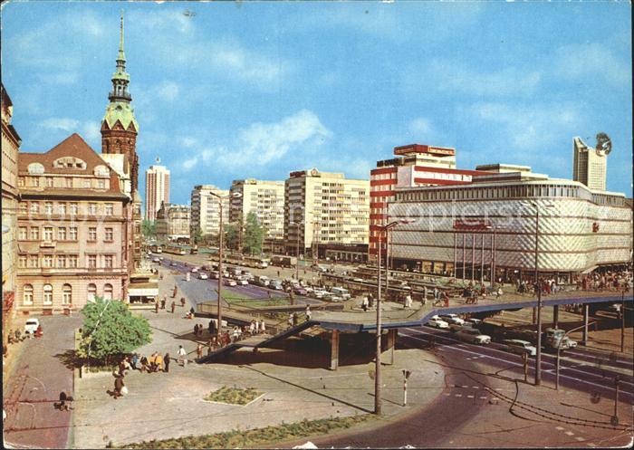 LEIPZIG Sachsen Warenhaus Konsument am Bruehl Messestadt