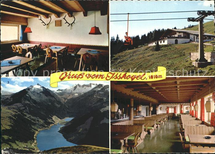 Gerlos Isskogel Restaurant Jaegerstube Lift Durlasboden Stausee Alpenpanorama