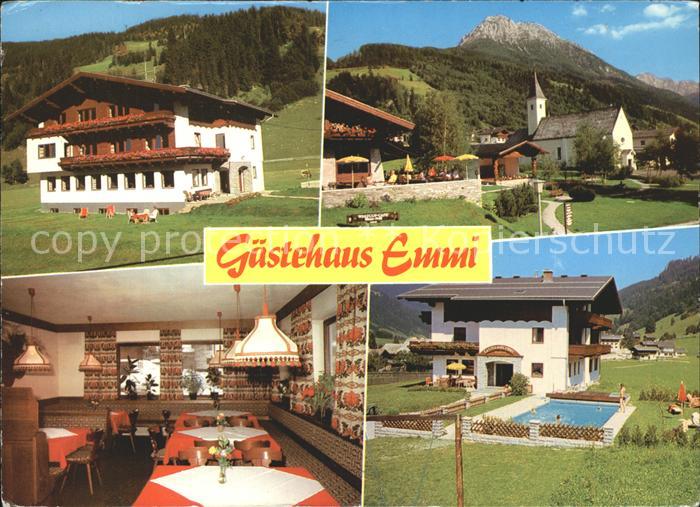 Kleinarl Gaestehaus Emmi Fruehstueckspension Swimming Pool Kirche