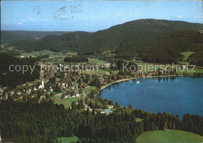TITISEE Schwarzwald BW Schwarzwald Fliegeraufnahme