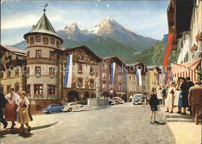 BERCHTESGADEN Bayern Marktplatz