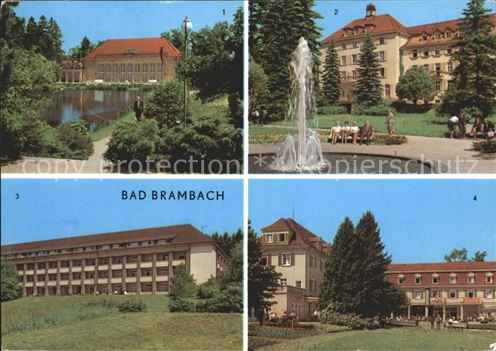 Bad Brambach Festhalle Joliot Curie Haus Julius Fucik Haus Vogtlandhaus