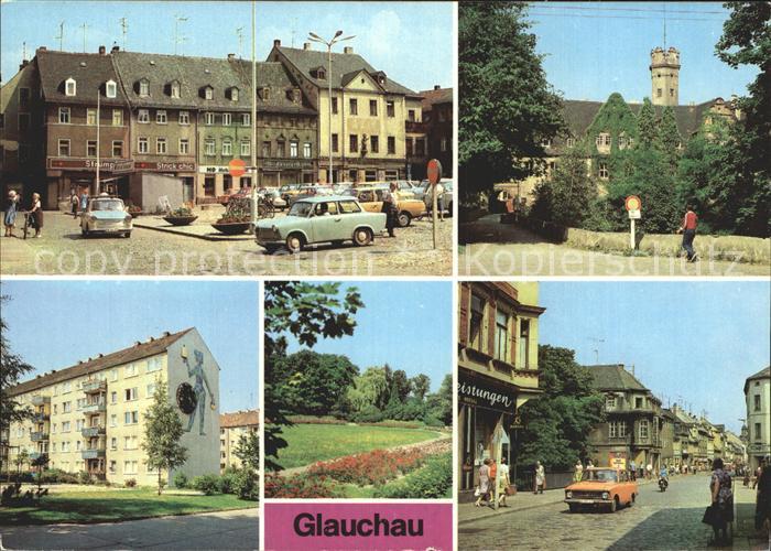 Glauchau Markt Schloss Rothenbacher Kirchsteig Rosarium Dr Friedrichs Strasse