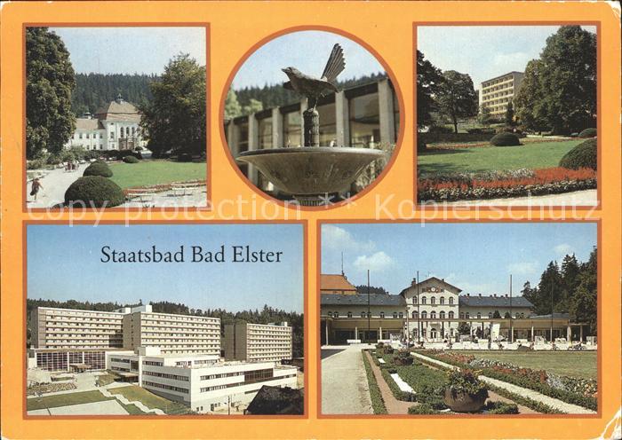 Bad Elster Badehaus Moritzquelle Bettenhaus Therapiegebaeude