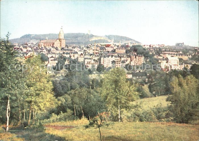 Buchholz Annaberg Gesamtansicht mit Poehlberg