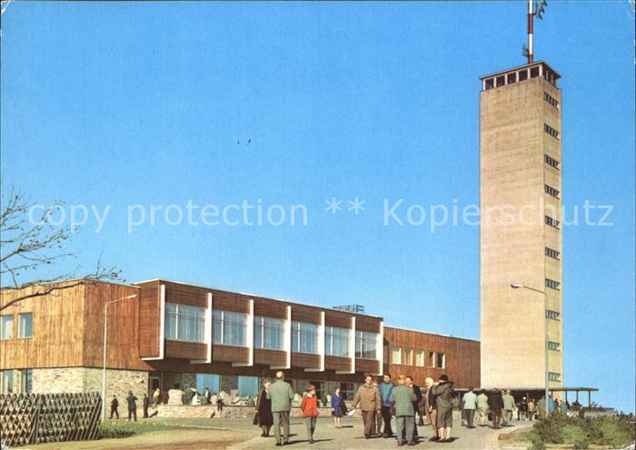 Oberwiesenthal Erzgebirge HOG Fichtelberghaus Aussichtsturm