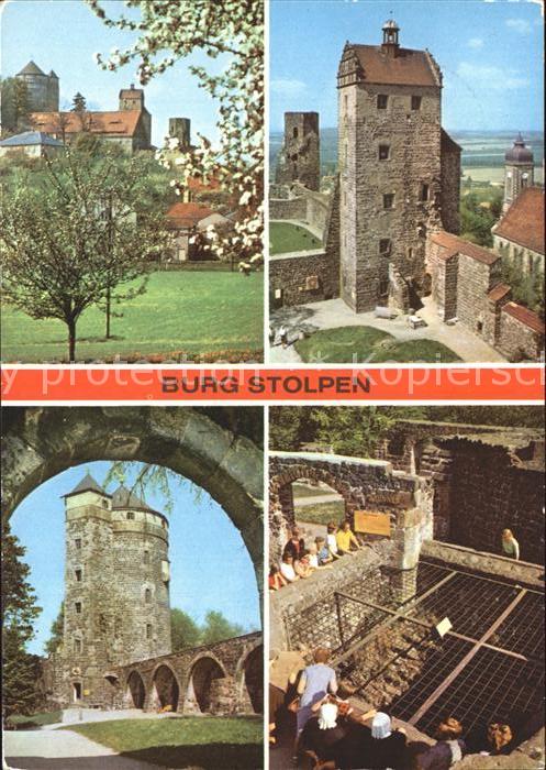 Stolpen Burg Johannisturm Kirchturm Brunnen