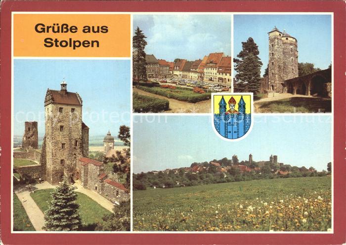Stolpen Burg Tuerme Markt Johannisturm