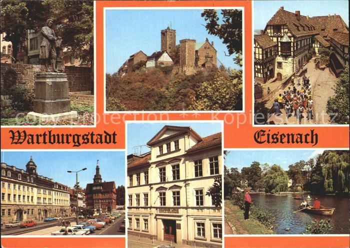 Eisenach Thueringen Wartburgstadt Bachdenkmal Vogtei Nuernberger Erker Museum Ra
