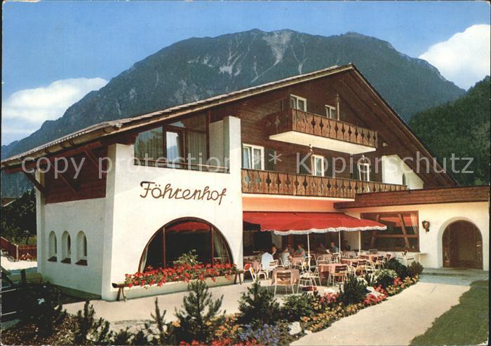 GARMISCH-PARTENKIRCHEN Bayern Hotel Restaurant Foehrenhof