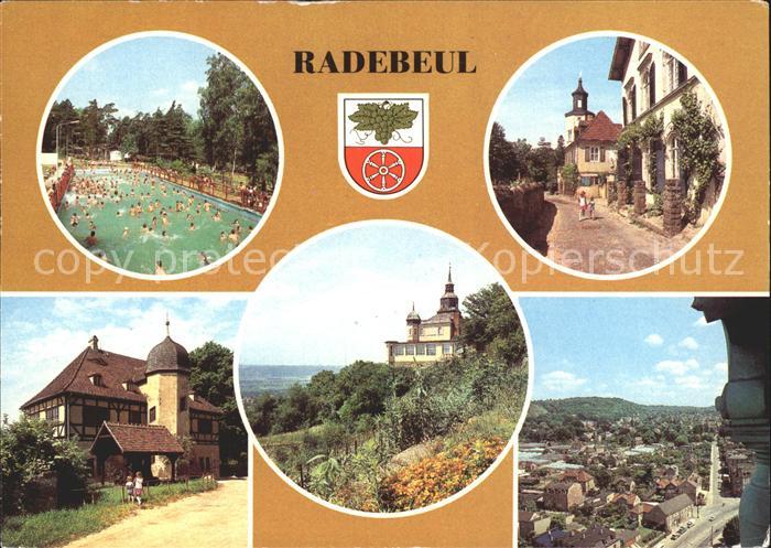 Radebeul Bilzbad Wellenbad Weinbergstrasse Schloss Hofloessnitz Spitzhaus