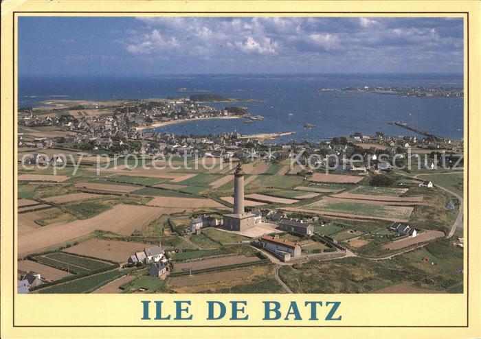 Ile-de-Batz Vue aerienne Collection Couleurs de Bretagne