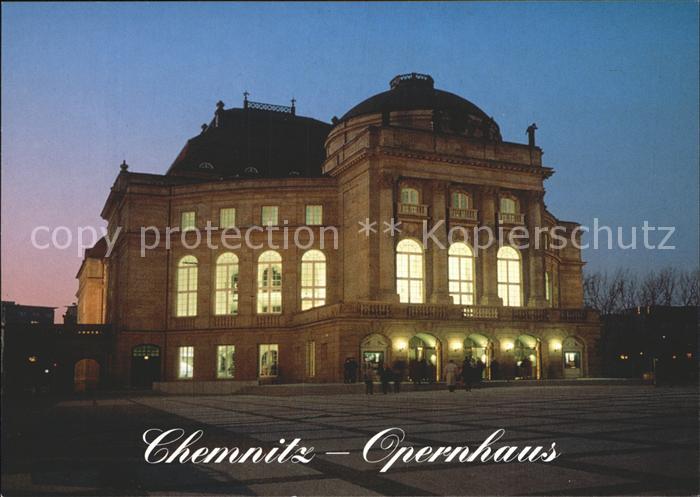 CHEMNITZ Sachsen Opernhaus am Theaterplatz