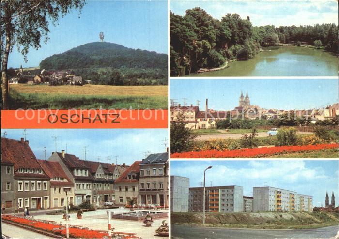 Oschatz Naherholungsgebiet Collmberg Anglerteich Ernst Thaelmann Platz Neubaugeb