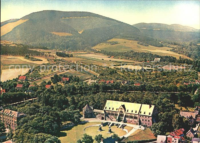 GOSLAR Harz Niedersachsen Kaiserpfalz Fliegeraufnahme