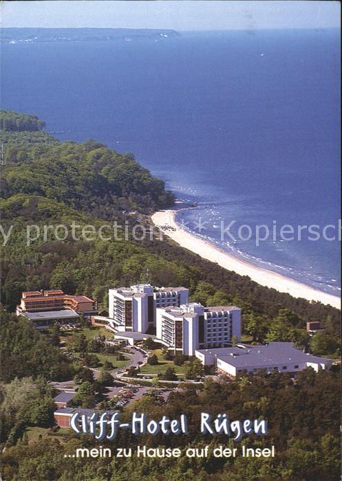 Sellin Ruegen Cliff Hotel Strand Fliegeraufnahme