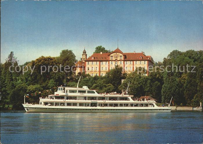 Insel Mainau Salonschiff Muenchen Deutschordenschloss