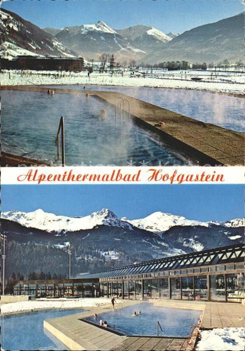 Hofgastein Thermalbad Schwimmhalle Alpenpanorama