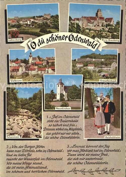 Lichtenberg Odenwald Gedicht Burg Breuberg Grassellenbach Reichelsheim Trachten