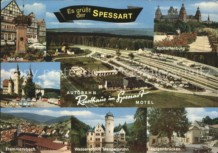 Bad Orb Lohr Frammersbach Wasserschloss Mespelbrunn Heigenbruecken Aschaffenburg