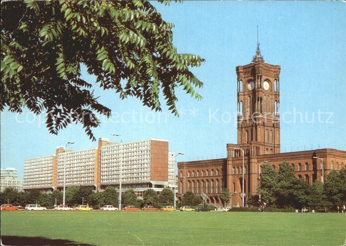 BERLIN  CITY Rathaus Hauptstadt der DDR