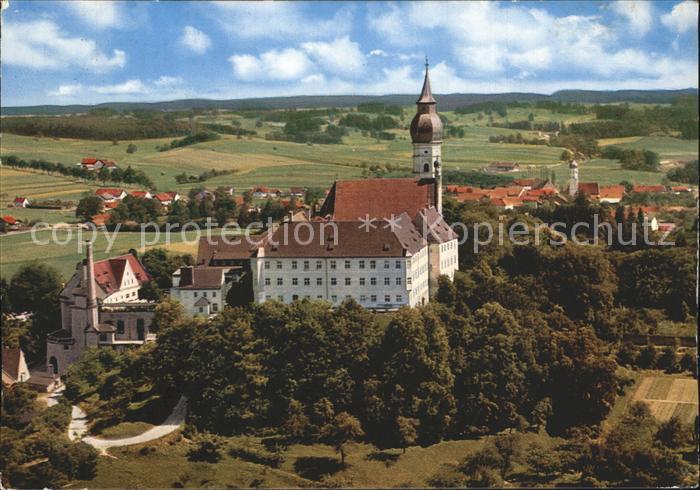 Andechs Kloster Fliegeraufnahme