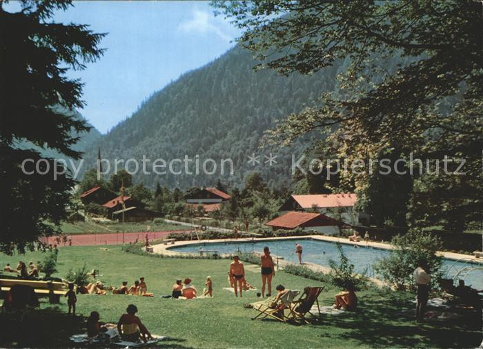 Bayrischzell Schwimmbad Tennisplaetze Luftkurort