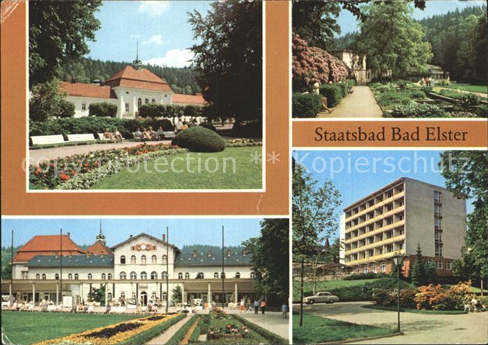 Bad Elster Badehaus HO Badecafe Badeplatz Klinik