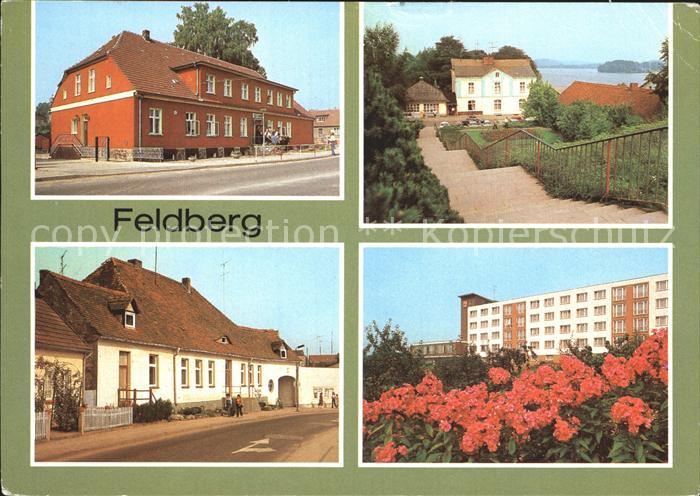 Feldberg Mecklenburg Rathaus FDGB Erholungsheim Freundschaft Apotheke