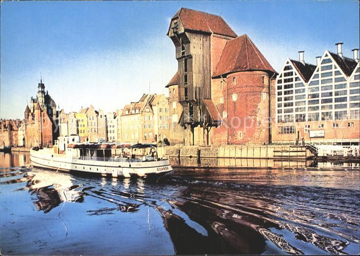 Gdansk Zuraw nad Motlawa