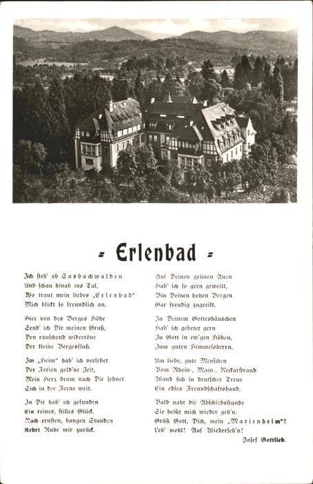 Obersasbach Erlenbad mit Vers
