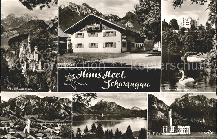 Schwangau Haus Heel Neuschwanstein Hohenschwangau Forggensee