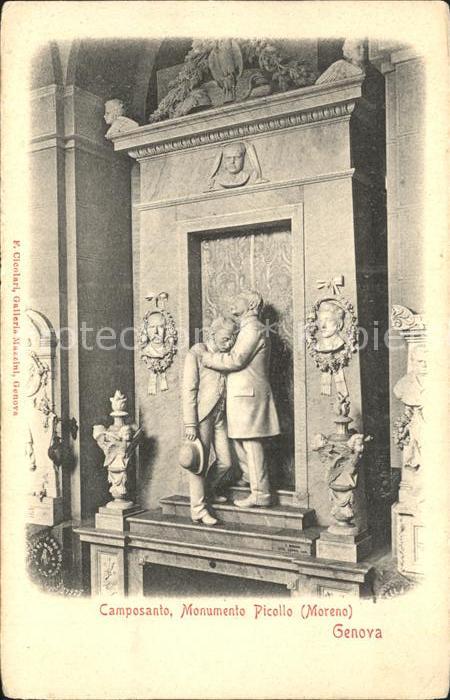 Genova Genua Liguria Camposanto Monumento Picollo