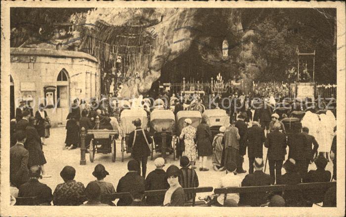 Lourdes Hautes Pyrenees La Grotte