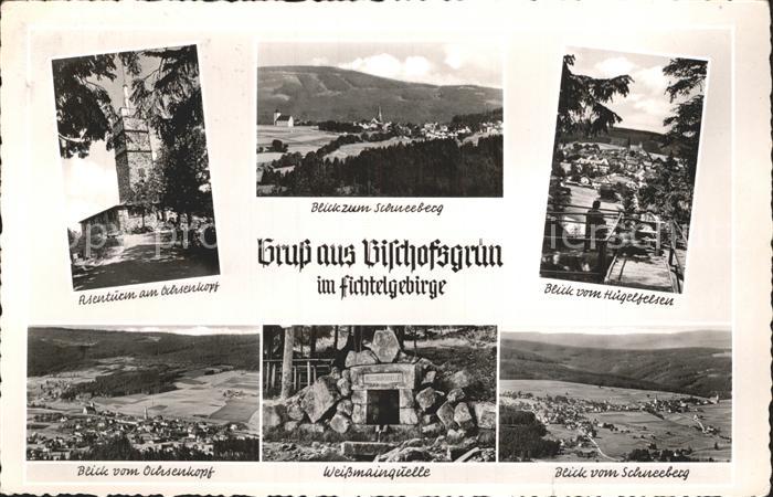 Bischofsgruen Weissmainquelle Schneeberg