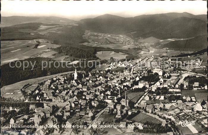 Winterberg Hochsauerland Fliegeraufnahme