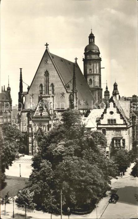 LEIPZIG Sachsen Thomaskirche