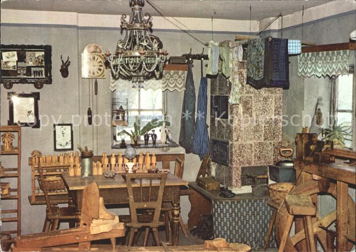 Seiffen Erzgebirge Spielzeugmuseum Spielzeugmacherstube