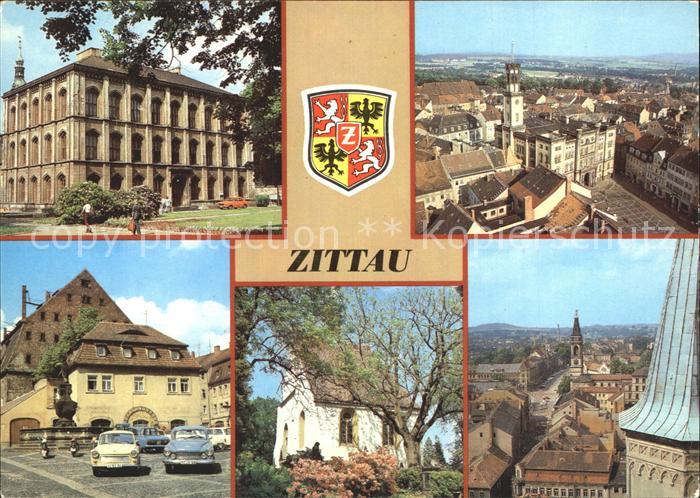 Zittau Rathaus Samariterinnenbrunnen Frauenkirche