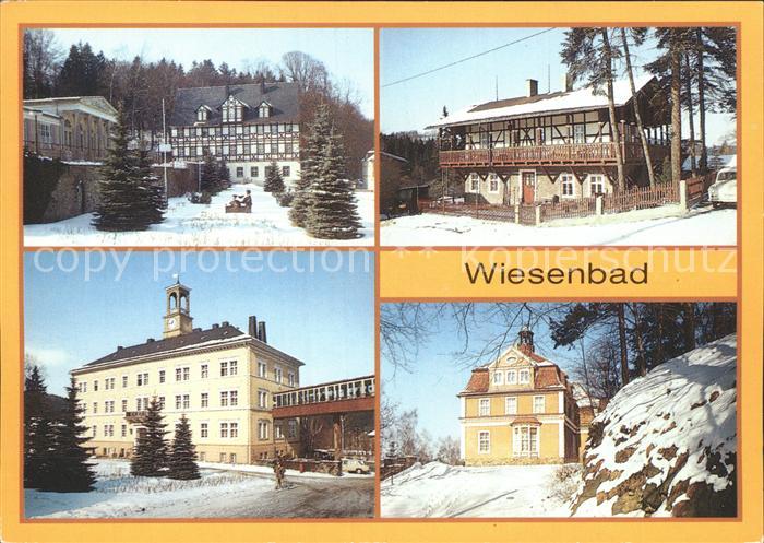 Wiesenbad Robert Koch Haus Altes Gestuet Kliniksanatorium Badehaus