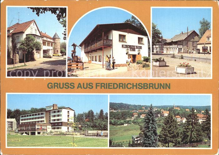 Friedrichsbrunn Harz Gasthaus Brockenblick Klobenberg Baude