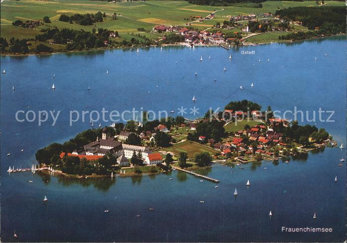 Fraueninsel Chiemsee Fliegeraufnahme