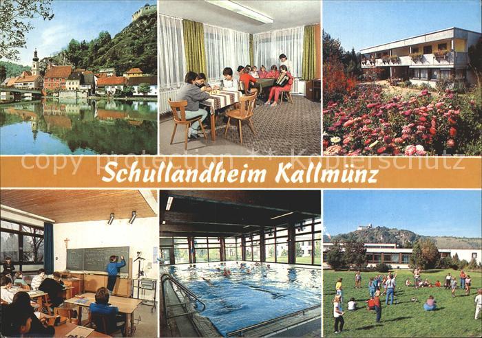Kallmuenz Schullandheim Hallenbad Klassenzimmer